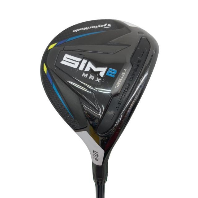 【中古】 テーラーメイド SIM2 MAX 5W フェアウェイウッド FW TENSEI BLUE TM50(SIM2 FW) (フレックスR) メンズ 男性用 右利き 右用 Cランク ゴルフクラブ