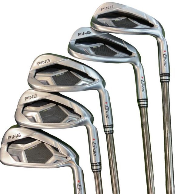 【中古】 ピン G430 6S アイアンセット IR PING TOUR 2.0 CHROME I (フレックスS) メンズ 男性用 右利き 右用 Cランク ゴルフクラブ