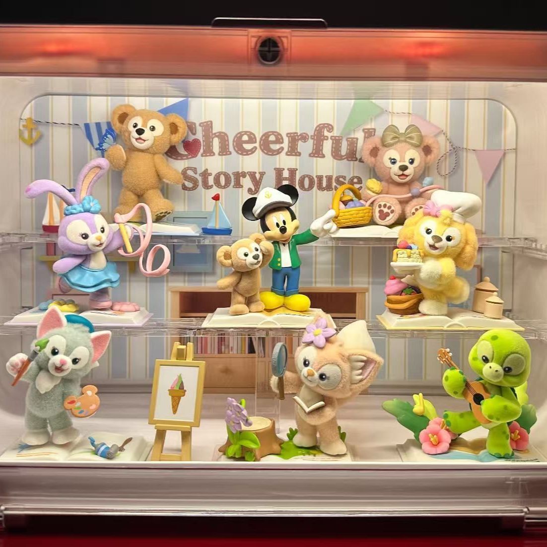 即納 上海ディズニー ポップマート ダッフィー&フレンズ フィギュア