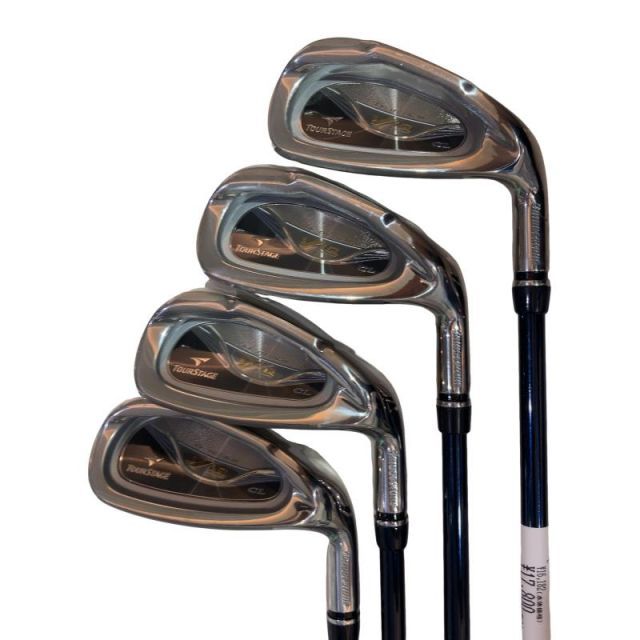 【中古】 ブリヂストン TOURSTAGE ViQ CL(2008) 4S (アクアブルー) レディース アイアンセット IR VI-40 (フレックスL) レディース 女性用 右利き 右用 Bランク ゴルフクラブ