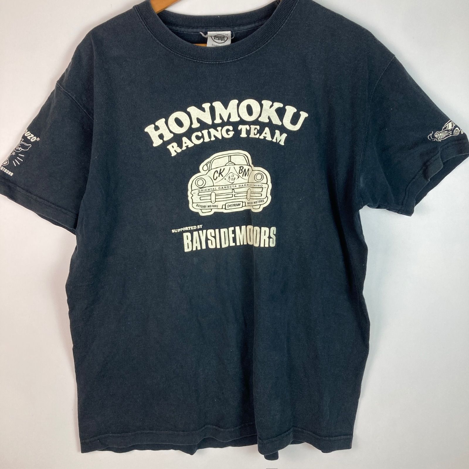 Crazy Ken Band 本牧レーシングチームTシャツ ネイビー XL 41910057