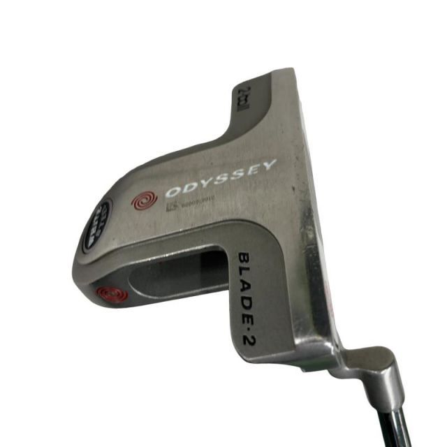 【中古】 オデッセイ WHITE STEEL 2・ball BLADE 34インチ パター PT スチール (フレックスその他) メンズ 男性用 右利き 右用 Cランク ゴルフクラブ