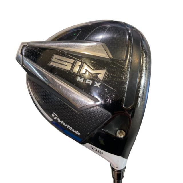 【中古】 テーラーメイド SIM MAX 10.5° ドライバー DR TENSEI BLUE TM50(DR) (フレックスR) メンズ 男性用 右利き 右用 Aランク ゴルフクラブ