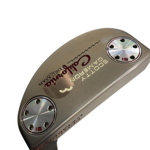 【中古】 タイトリスト SCOTTY CAMERON California DEL MAR 34インチ(15g) パター PT スチール (フレックスその他) メンズ 男性用 右利き 右用 Cランク ゴルフクラブ
