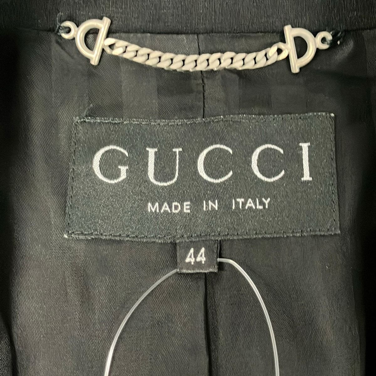 GUCCI(グッチ) ジャケット サイズ44 L レディース美品 - 黒 長袖/春/秋