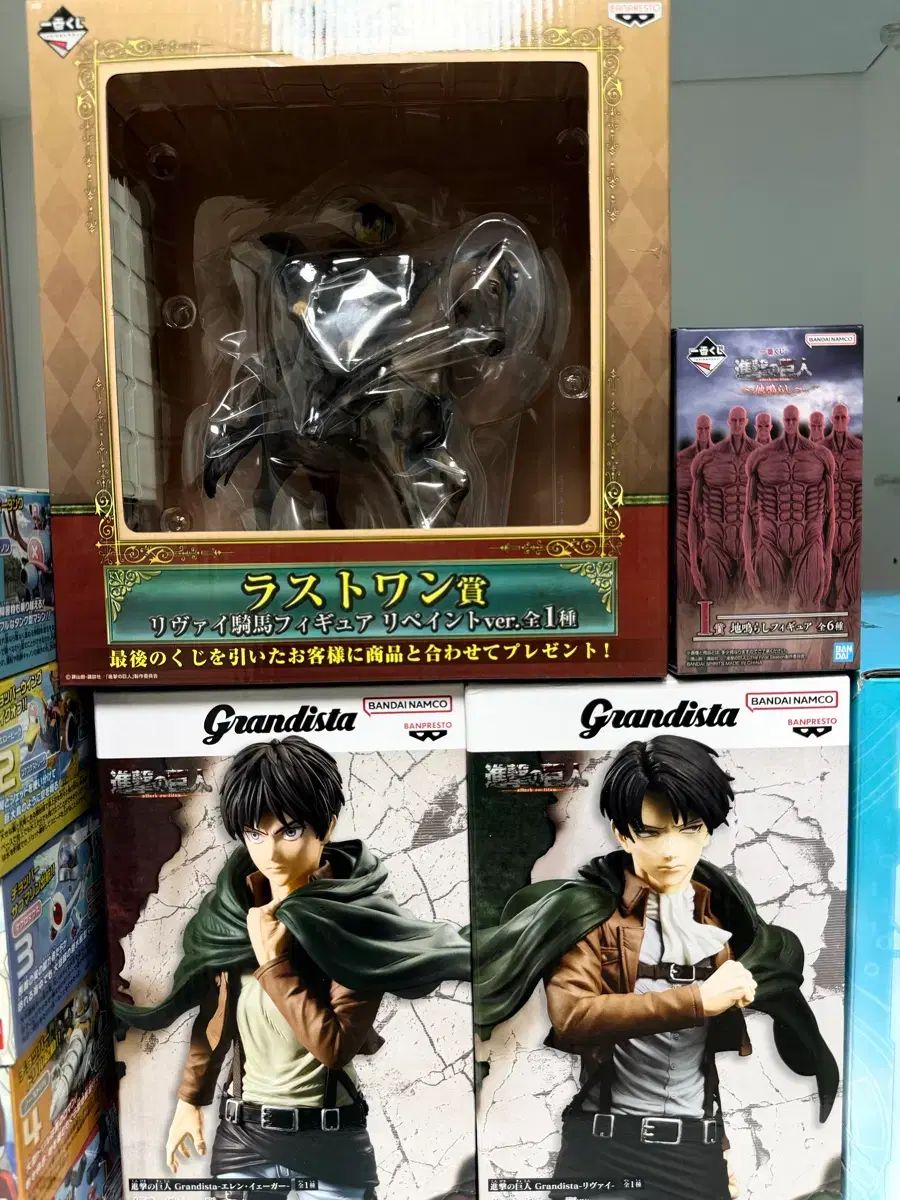 進撃の巨人 一番くじ フィギュアセット 未開封新品