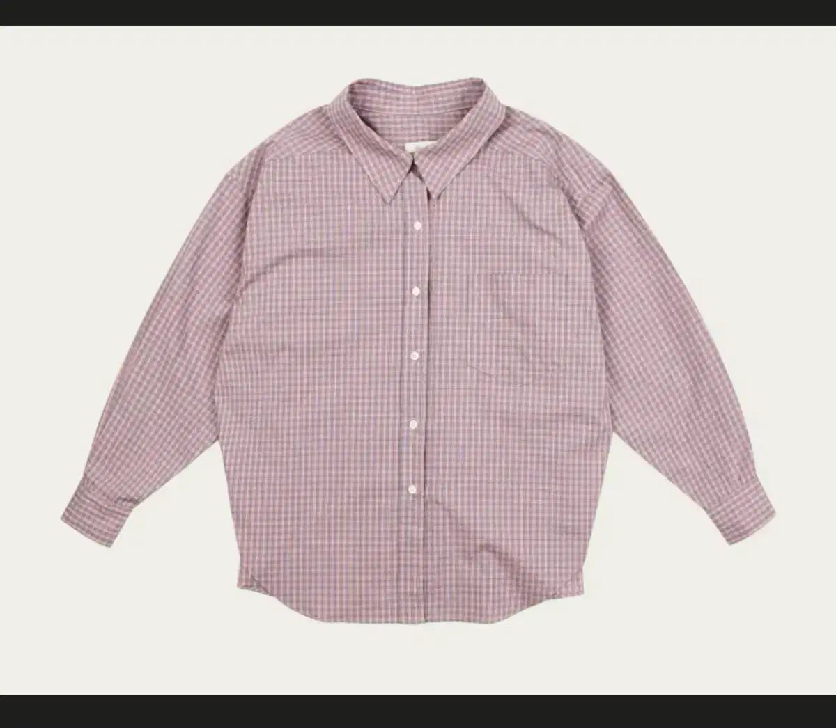 リボン빛 percy check shirt