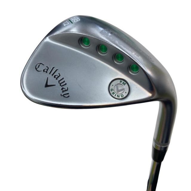【中古】 キャロウェイ PM GRIND クロムメッキ 58°/12° ウェッジ WG KBS Hi-REV 2.0 (フレックスその他) メンズ 男性用 右利き 右用 Cランク ゴルフクラブ
