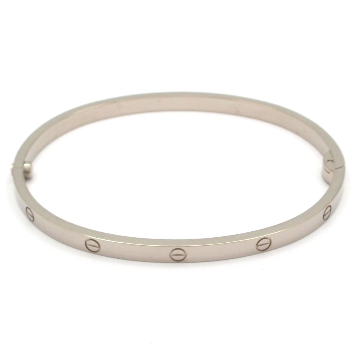 Cartier(カルティエ) バングル美品 ラブブレス SM 新型/サイズ:17 K18WG