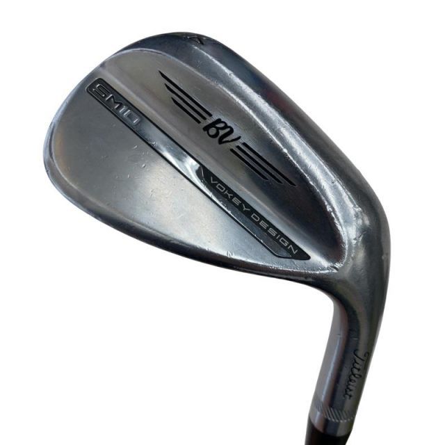 【中古】 タイトリスト VOKEY SPIN MILLED SM10 ツアークロム 54°/10°S ウェッジ WG BV 105 (フレックスその他) メンズ 男性用 右利き 右用 Cランク ゴルフクラブ