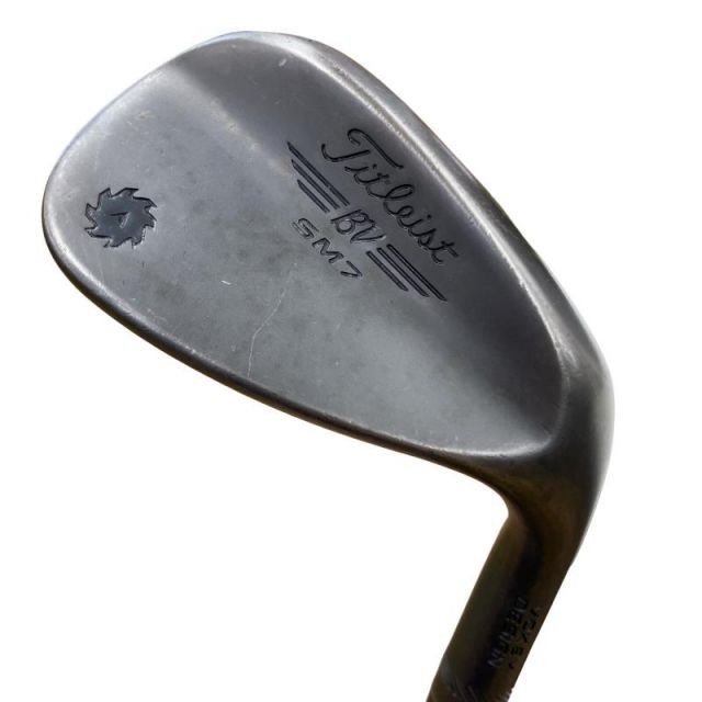 【中古】 タイトリスト VOKEY SPIN MILLED SM7 ジェットブラック 56°/14°F ウェッジ WG Dynamic Gold (フレックスS) メンズ 男性用 右利き 右用 Cランク ゴルフクラブ