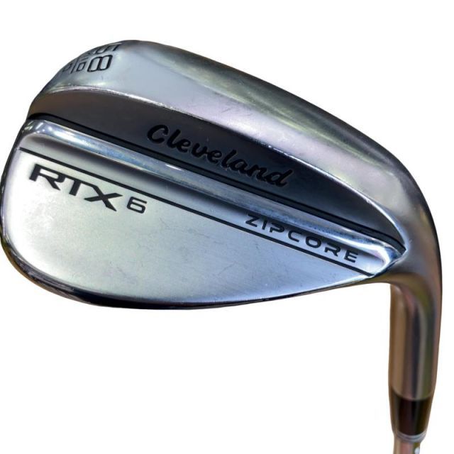 【中古】 クリーブランド Cleveland RTX-6 ZIPCORE ツアーサテン 58°/10° MID ウェッジ WG Dynamic Gold (フレックスS) メンズ 男性用 右利き 右用 Cランク ゴルフクラブ