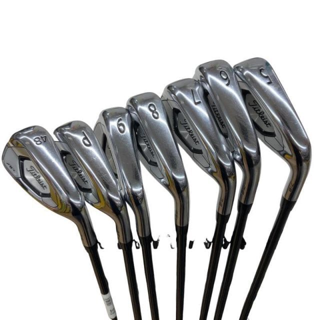 【中古】 タイトリスト Titleist AP3 718 7S アイアンセット IR 純正特注シャフト (フレックスS) メンズ 男性用 右利き 右用 Cランク ゴルフクラブ