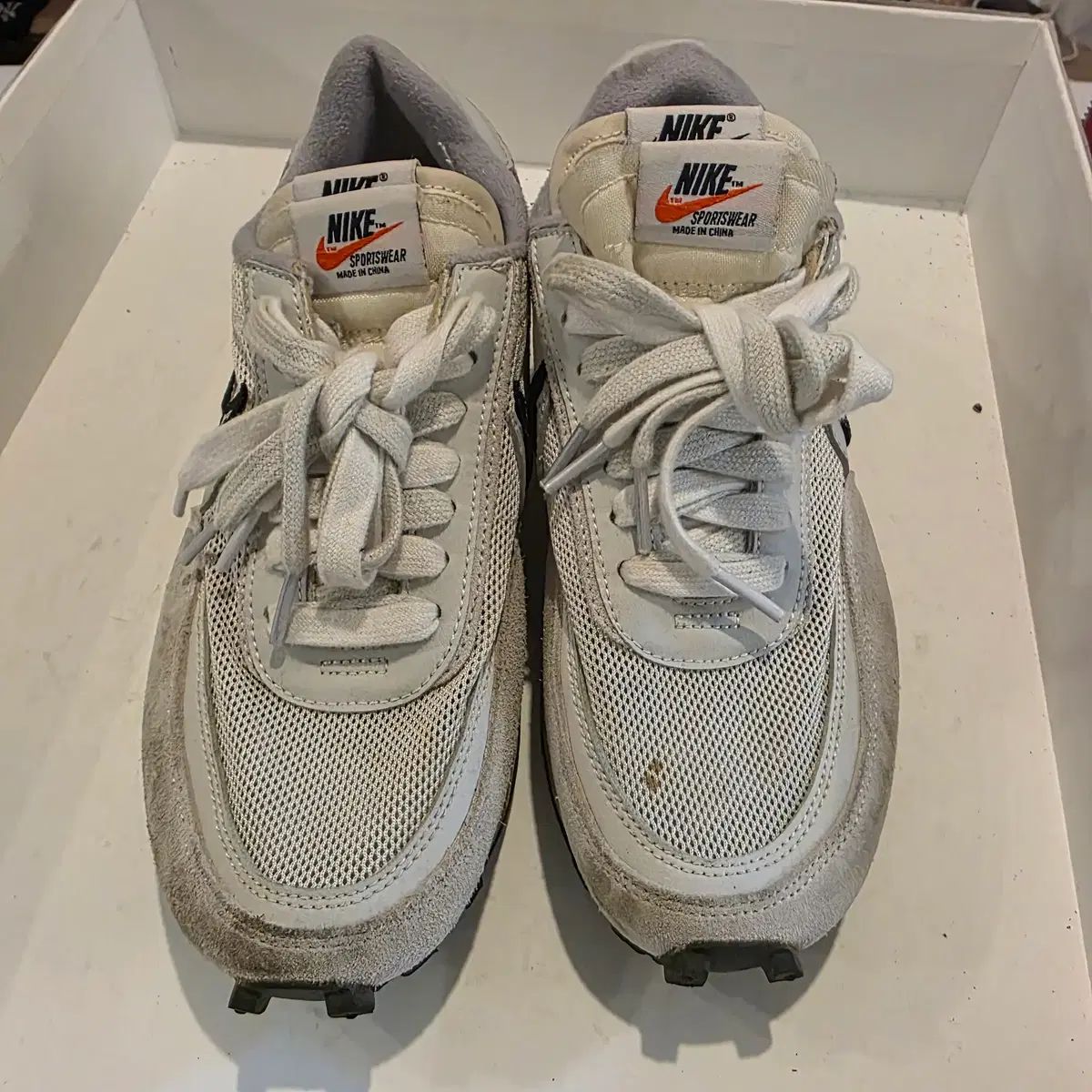 027 NIKE x SACAI LDワッフル サミット 白 (BV0073-100)
