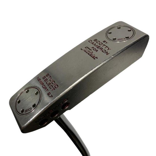 【中古】 タイトリスト SCOTTY CAMERON STUDIO SELECT NEWPORT 2.7 33インチ(20g) パター PT スチール (フレックスその他) メンズ 男性用 右利き 右用 Cランク ゴルフクラブ