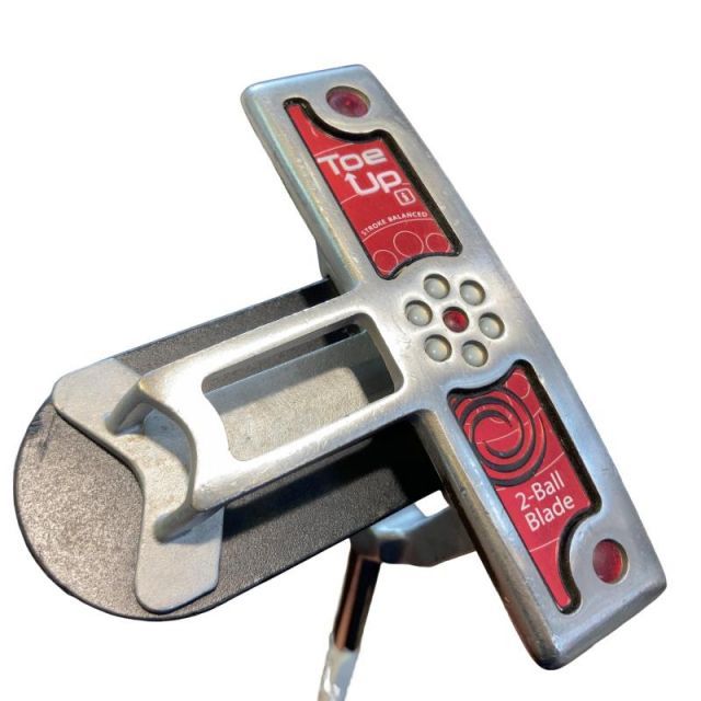 【中古】 オデッセイ Toe UP i 2・BALL BLADE 34インチ パター PT スチール (フレックスその他) メンズ 男性用 右利き 右用 Cランク ゴルフクラブ