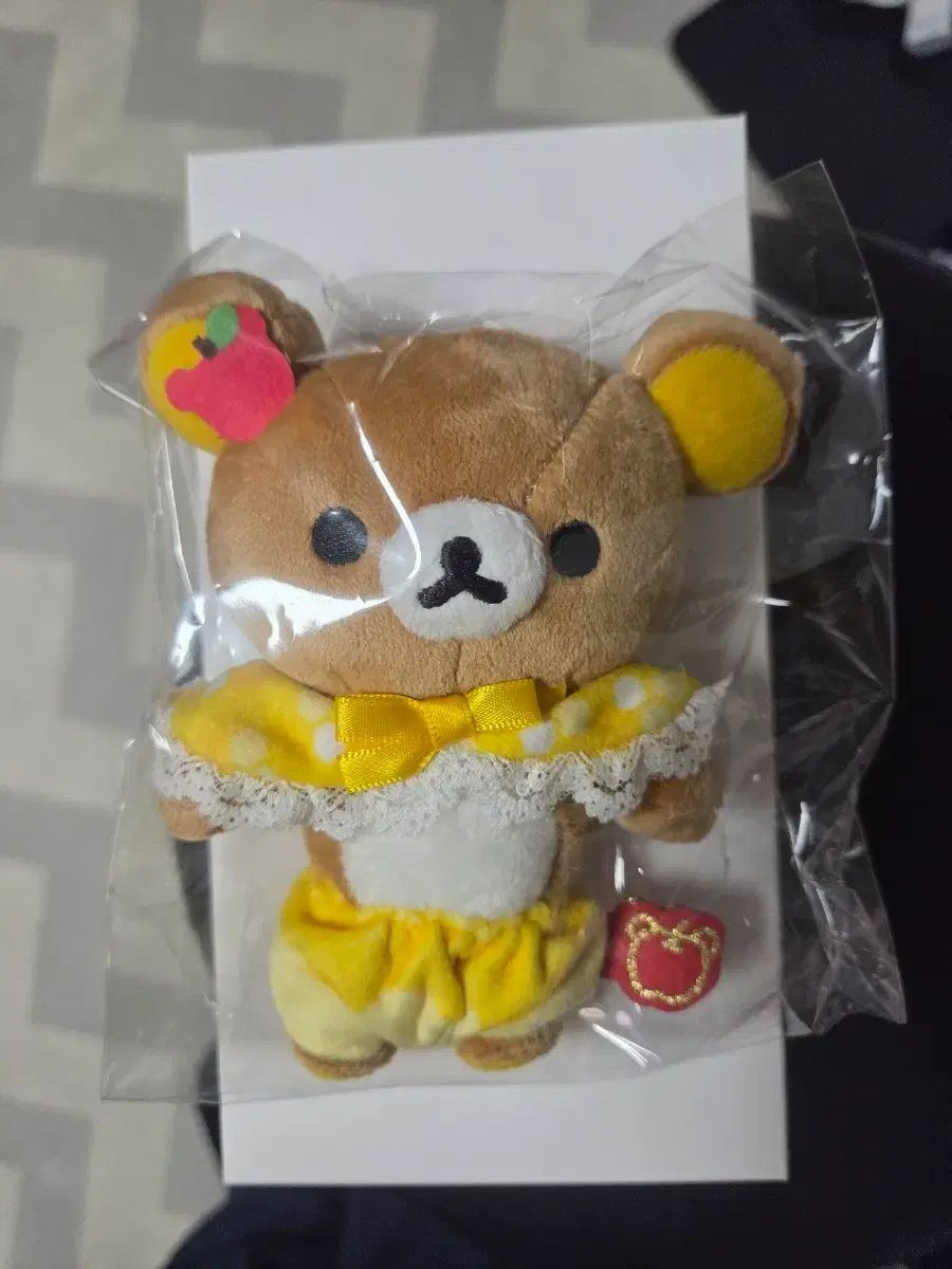 リラックマ ぬいぐるみ イェロー リボン 限定商品