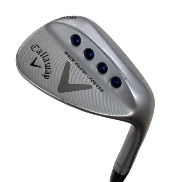 【中古】 キャロウェイ MACK DADDY FORGED ミルキークロム 58°/08° ウェッジ WG Dynamic Gold (フレックスS) メンズ 男性用 右利き 右用 Cランク ゴルフクラブ