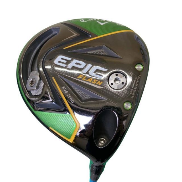 【中古】 キャロウェイ EPIC FLASH SUBZERO 9° ドライバー DR リシャフト (フレックスその他) メンズ 男性用 右利き 右用 Cランク ゴルフクラブ