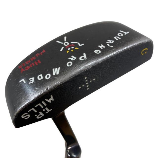 【中古】 T・P ミルズ TOURING PRO MODEL HUEY PLUMMER(ブラック) 35インチ パター PT スチール (フレックスその他) メンズ 男性用 右利き 右用 Dランク ゴルフクラブ