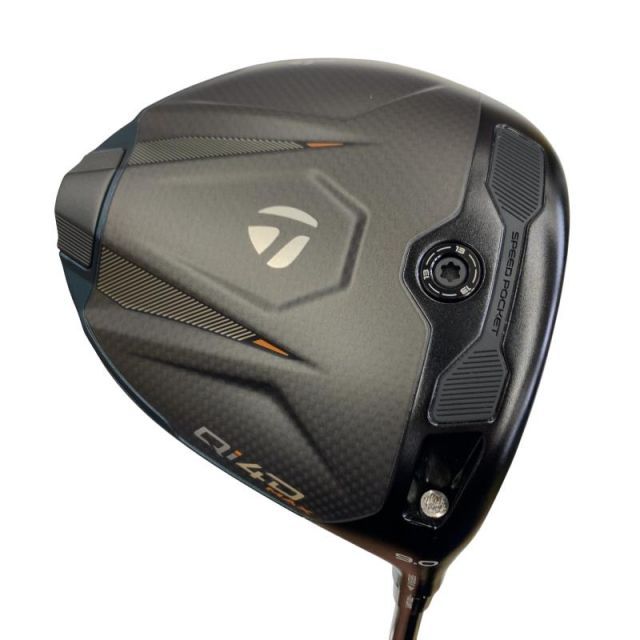 【中古】 テーラーメイド Qi4D MAX 9° ドライバー DR 純正特注シャフト (フレックスS) メンズ 男性用 右利き 右用 Bランク ゴルフクラブ