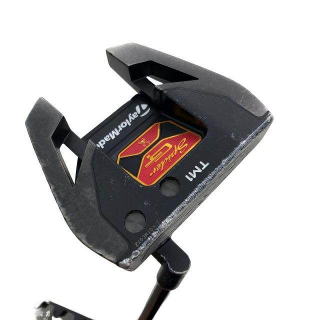 【中古】 テーラーメイド Spider GT BLACK TM1 33インチ パター PT スチール (フレックスその他) メンズ 男性用 右利き 右用 Dランク ゴルフクラブ