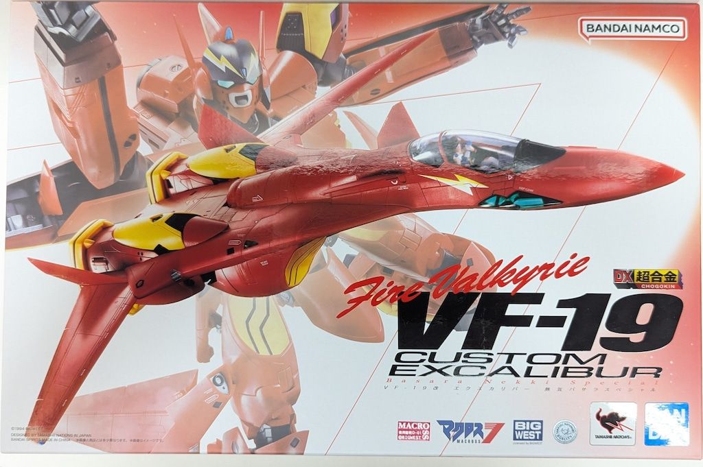 バンダイ DX超合金 VF-19改 エクスカリバー 熱気バサラスペシャル 15,345円
