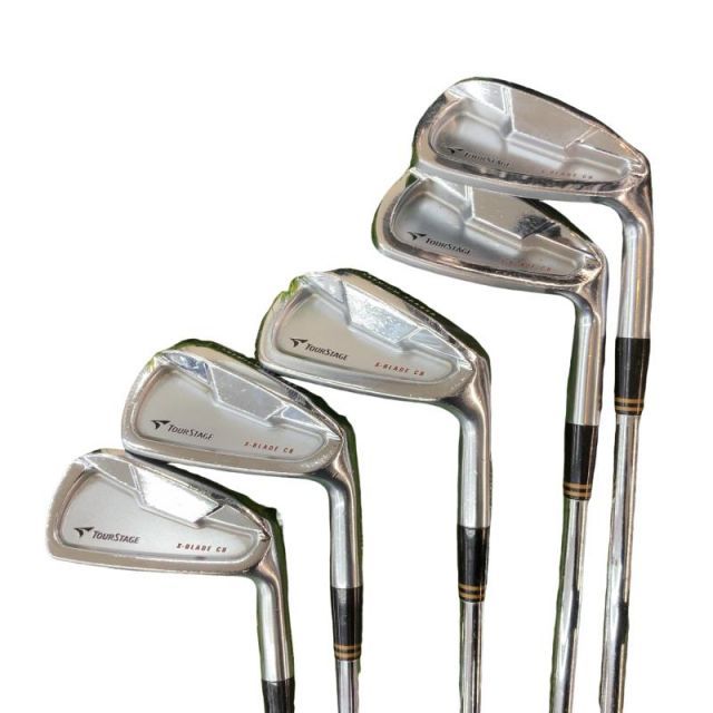 【中古】 ブリヂストン TOURSTAGE X-BLADE CB 6S アイアンセット IR NS PRO 950GH ウェイトフロー (フレックスS) メンズ 男性用 右利き 右用 Dランク ゴルフクラブ