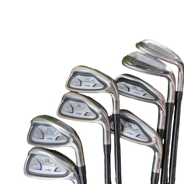 【中古】 ミズノ EURUS 4AD 8S アイアンセット IR EXSAR(EURUS 4AD) (フレックスS) メンズ 男性用 右利き 右用 Cランク ゴルフクラブ 16,927円