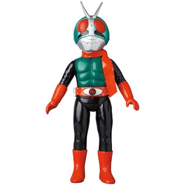 メディコムトイ 東映レトロソフビコレクション 仮面ライダー新2号(細ライン)(キングサイズ)