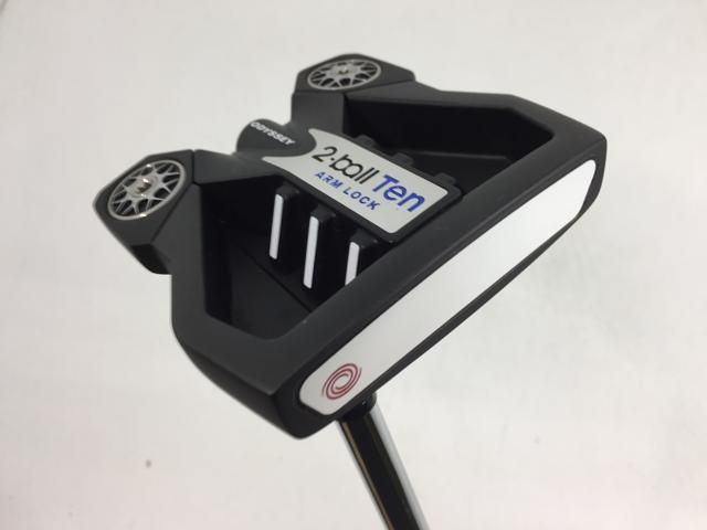 返品OK 【中古ゴルフクラブ】【超美品】オデッセイ 2-Ball TEN ARM LOCK (アームロック) パター 2023 オリジナルスチール パター