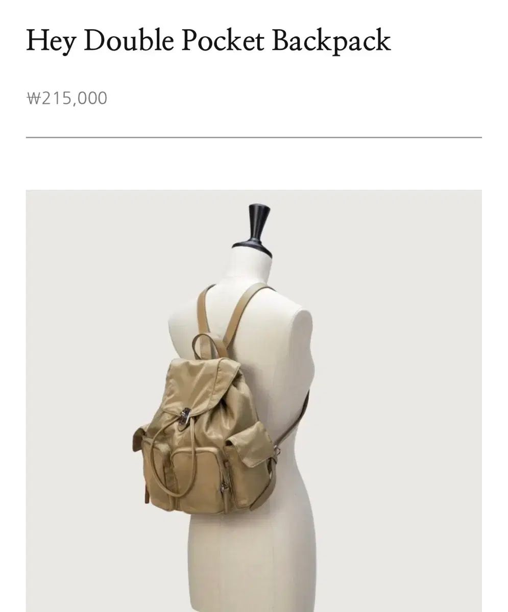 vunque ヘイ ダブル ポケット バックパック (新品)