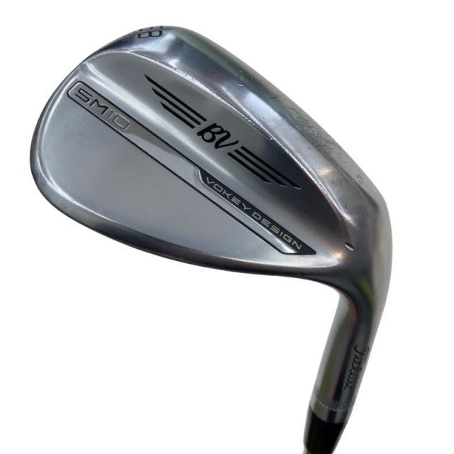 【中古】 タイトリスト VOKEY SPIN MILLED SM10 ツアークロム 58°/08°M ウェッジ WG BV 105 (フレックスその他) メンズ 男性用 右利き 右用 Cランク ゴルフクラブ