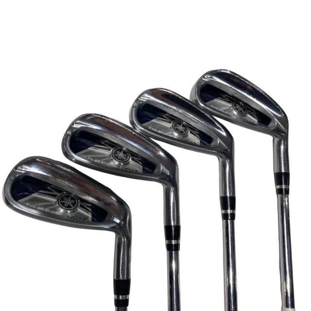 【中古】 ヤマハ inpres UD+2 4S アイアンセット IR 純正特注シャフト (フレックスR) メンズ 男性用 右利き 右用 Cランク ゴルフクラブ
