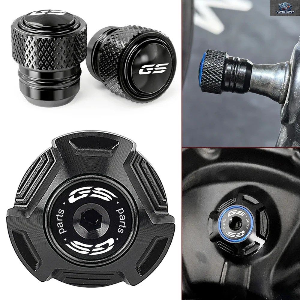 BMW R1300GS ADVENTURE ADV 2024 2025 オートバイ エンジンオイルフィラーキャップ プラグ タイヤバルブキャップ