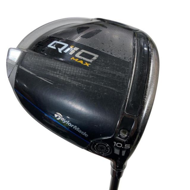 【中古】 テーラーメイド Qi10 MAX 10.5° ドライバー DR 純正特注シャフト (フレックスS) メンズ 男性用 右利き 右用 Cランク ゴルフクラブ