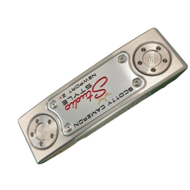 【中古】 タイトリスト SCOTTY CAMERON STUDIO STYLE NEWPORT 2 PLUS(2025) 34インチ パター PT スチール (フレックスその他) メンズ 男性用 右利き 右用 Cランク ゴルフクラブ