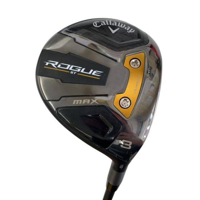 【中古】 キャロウェイ ROGUE ST MAX 3W フェアウェイウッド FW VENTUS 5 for CW(ROGUE ST FW) (フレックスSR) メンズ 男性用 右利き 右用 Bランク ゴルフクラブ