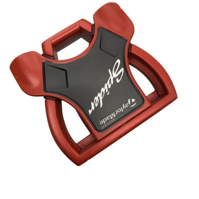【中古】 テーラーメイド Spider RED スモールスラント 34インチ パター PT スチール (フレックスその他) メンズ 男性用 右利き 右用 Dランク ゴルフクラブ