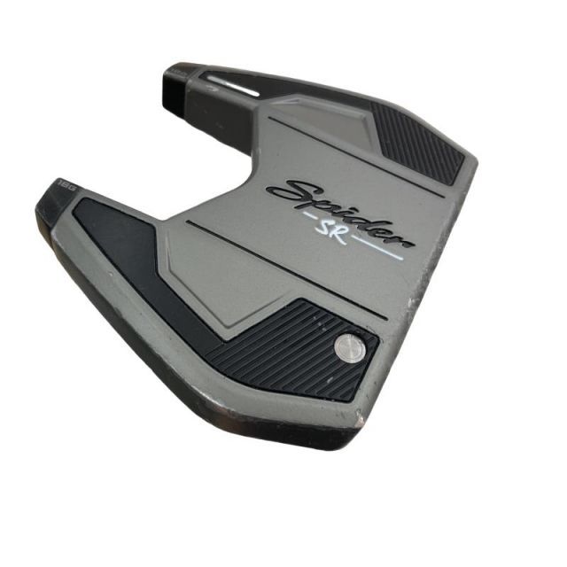 【中古】 テーラーメイド Spider SR PLATINUM/WHITE シングルベンド 34インチ パター PT スチール (フレックスその他) メンズ 男性用 右利き 右用 Dランク ゴルフクラブ