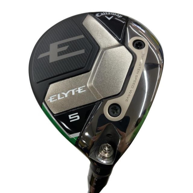 【中古】 キャロウェイ ELYTE 5W(アジャスタブル) フェアウェイウッド FW VENTUS GREEN 50 for CW(ELYTE FW) (フレックスS) メンズ 男性用 右利き 右用 Bランク ゴルフクラブ