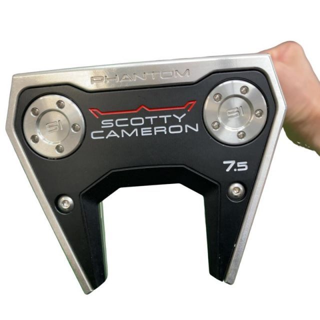 【中古】 タイトリスト SCOTTY CAMERON PHANTOM 7.5(2026) 33インチ パター PT スチール (フレックスその他) メンズ 男性用 右利き 右用 Bランク ゴルフクラブ