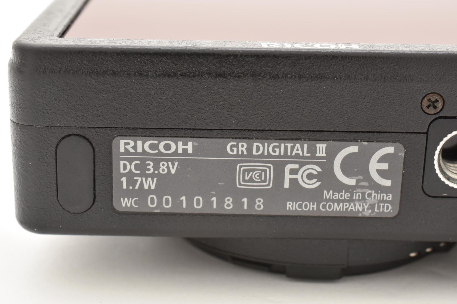 ☆美品☆ 《ショット数 10973回》 リコー RICOH GR DIGITAL III 《SD