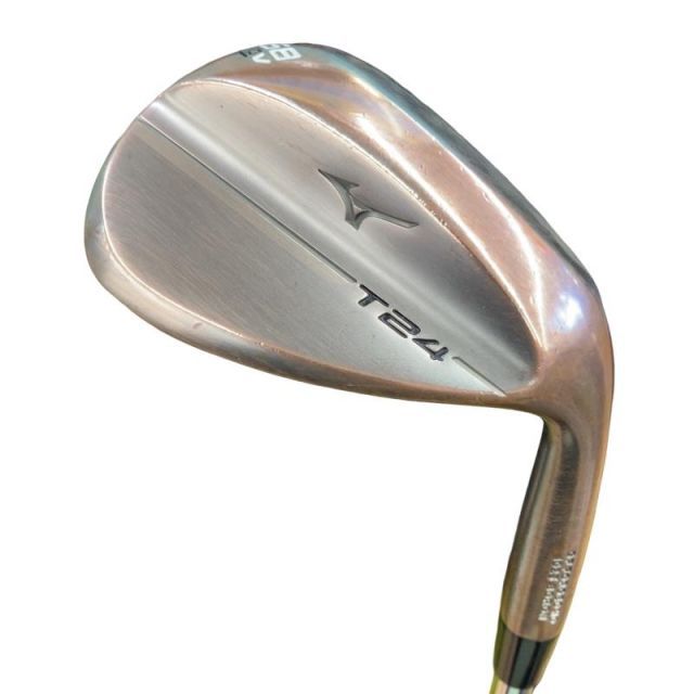 【中古】 ミズノ Mizuno T24(デニムカッパー) 58°/10° V ウェッジ WG 純正特注シャフト (フレックスR) メンズ 男性用 右利き 右用 Cランク ゴルフクラブ
