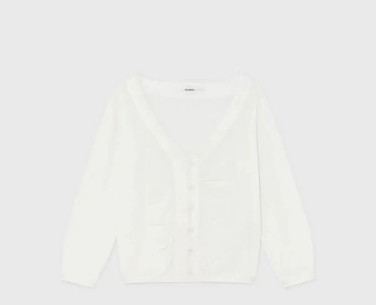 グロウニー 셔벗 가디건 SHERBET V-NECK FRINGE