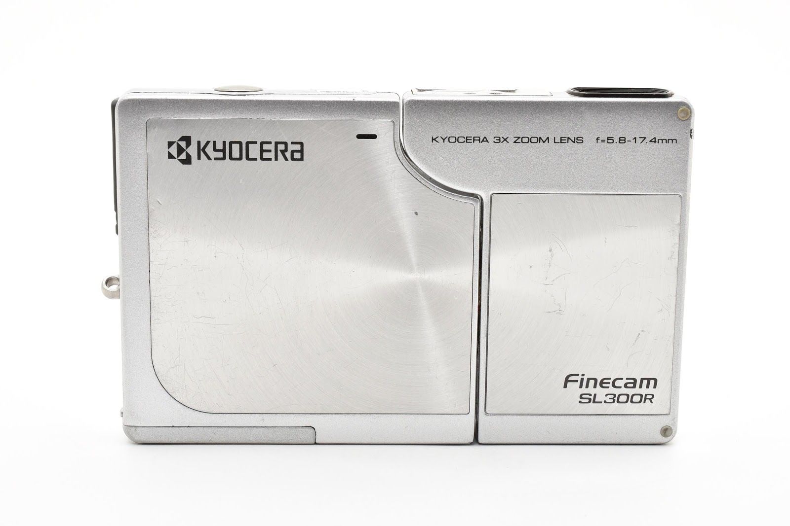 ☆訳あり品大特価☆ 京セラ KYOCERA FINECAM SL300R シルバー デジタル