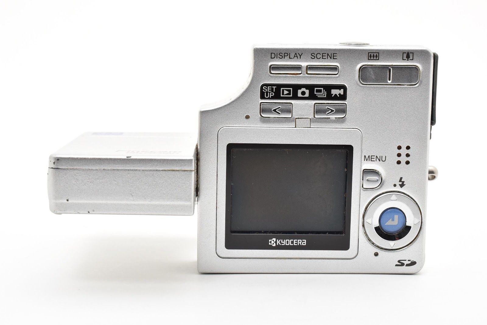 ☆訳あり品大特価☆ 京セラ KYOCERA FINECAM SL300R シルバー デジタル