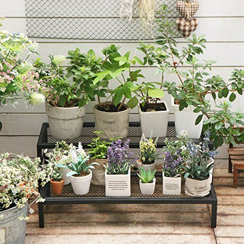 ルームアンドホーム フラワースタンド 観葉植物 ガーデニング 2段