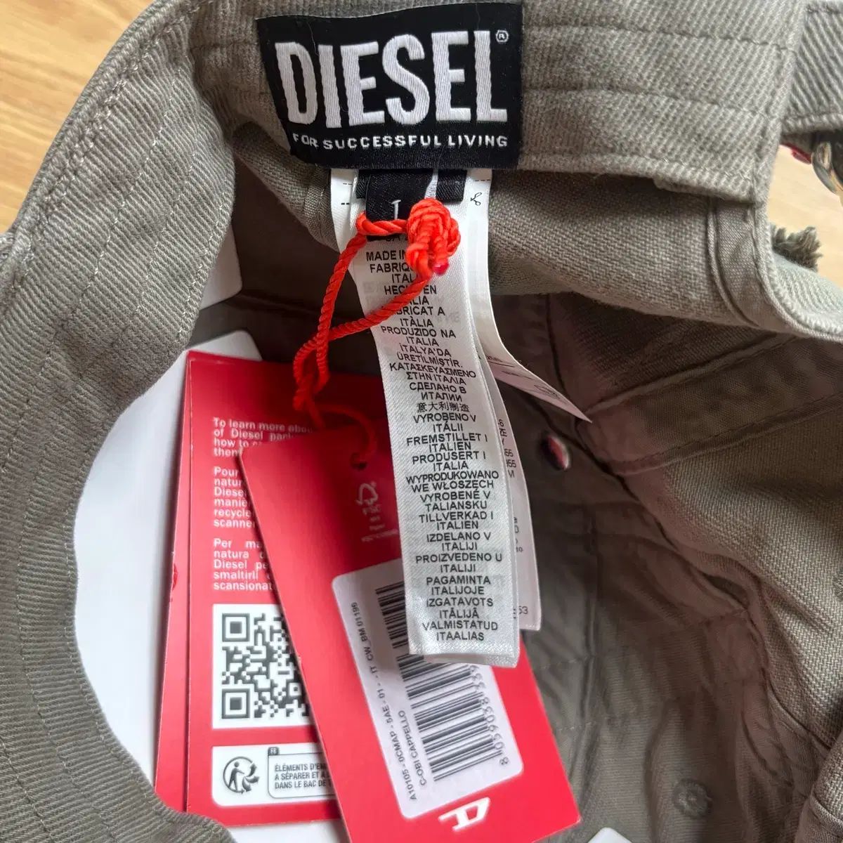 新品 ディーゼル 帽子 Diesel C-Obi Baseball Cap (サ