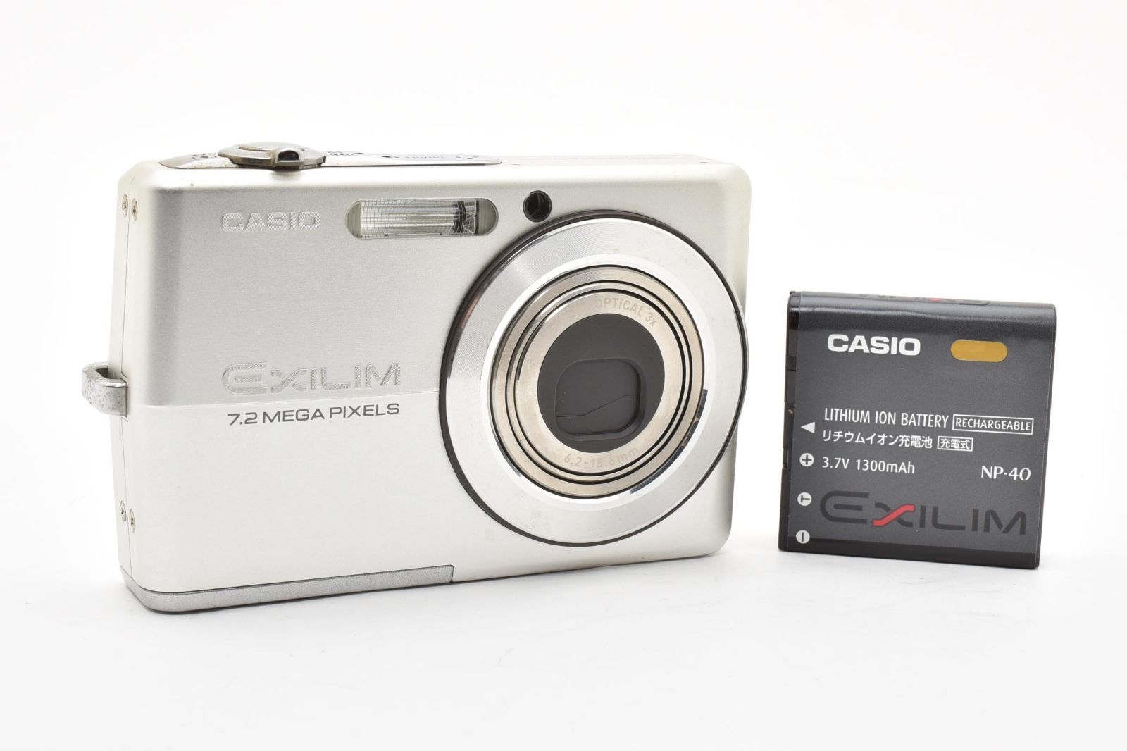 6872 【並品】 Casio Exlim Ex-Z700 Compact Digital Camera 動作確認済 コンパクトデジタルカメラ